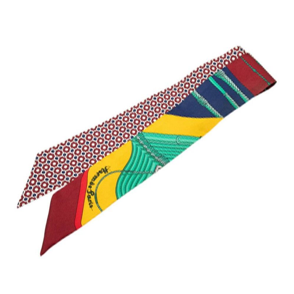 Hermes CLIC CLAC MODERN CANNAGE Silk Scarf